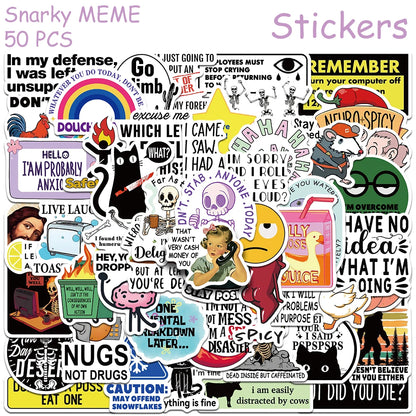 Snarky MEME Stickers