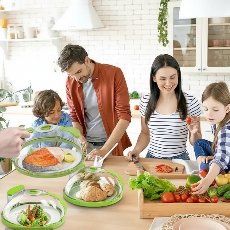 Magic Microwave Cover