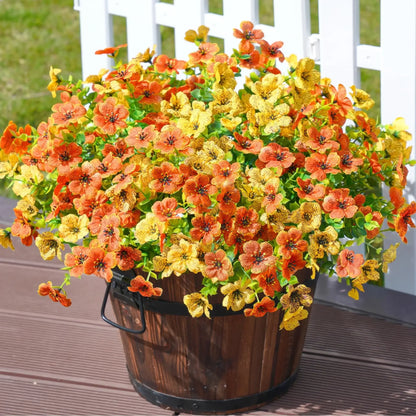 UV-Resistant EverGreen Faux Garden Shrubs