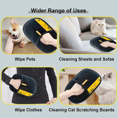 2 In 1 Pet Hair Removal Glove
