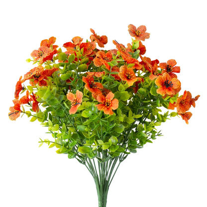 UV-Resistant EverGreen Faux Garden Shrubs