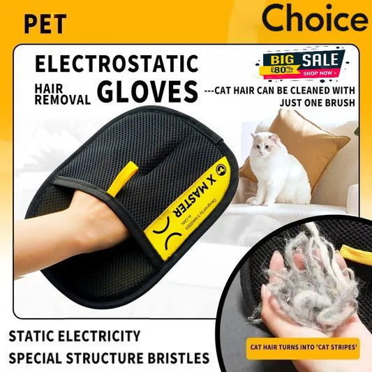 2 In 1 Pet Hair Removal Glove