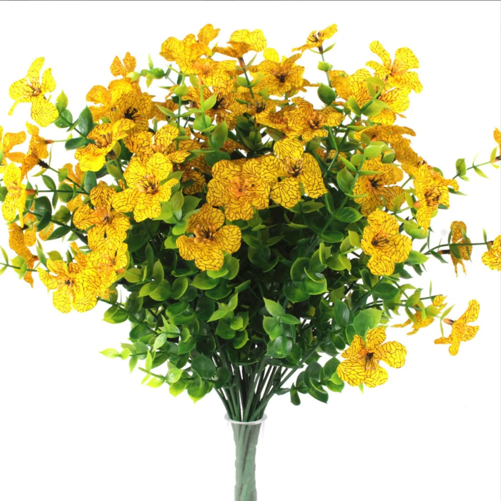 UV-Resistant EverGreen Faux Garden Shrubs