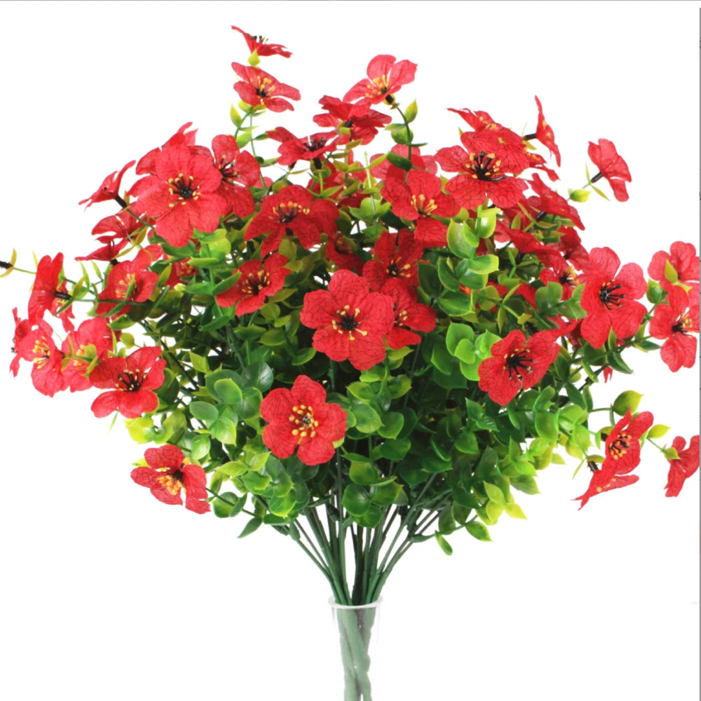 UV-Resistant EverGreen Faux Garden Shrubs