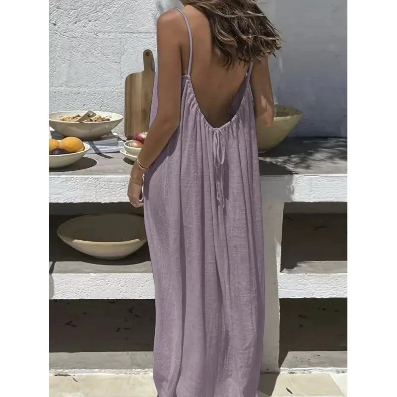 Backless Cami Dress