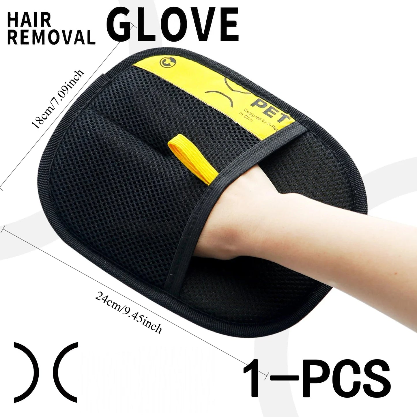 2 In 1 Pet Hair Removal Glove